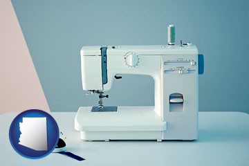 sewing machine - with Arizona icon